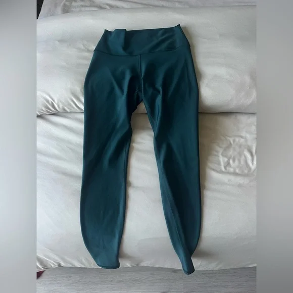 ALO Yoga Midnight Green Leggings - Picture 3 of 6